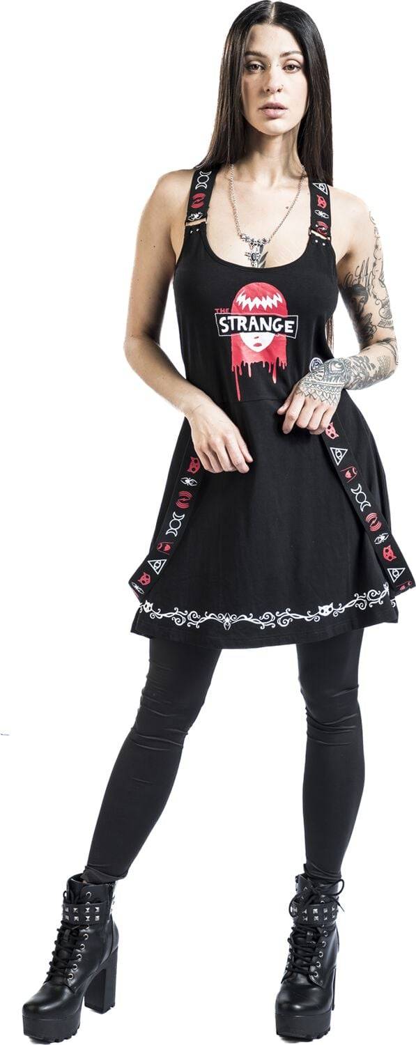 EMP Kurzes Kleid Schwarz Von Gothicana By EMP