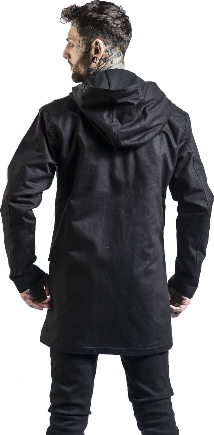 EMP Kurzmantel Schwarz Von Gothicana By EMP