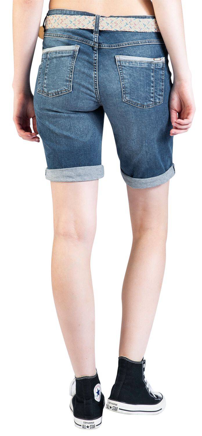 EMP "Ladies Bermuda" Short Blau Von Sublevel Denim