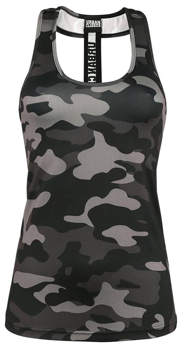 EMP "Ladies CamoTop" Top darkcamo von Urban Classics