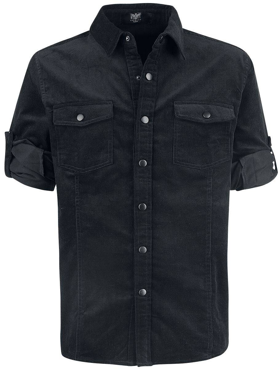 EMP Langarmhemd Schwarz Von Black Premium By EMP