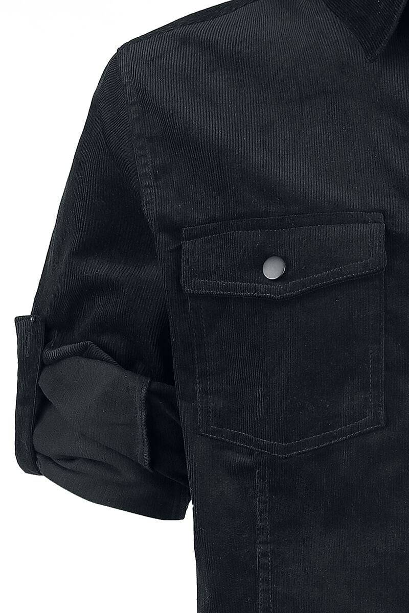 EMP Langarmhemd Schwarz Von Black Premium By EMP
