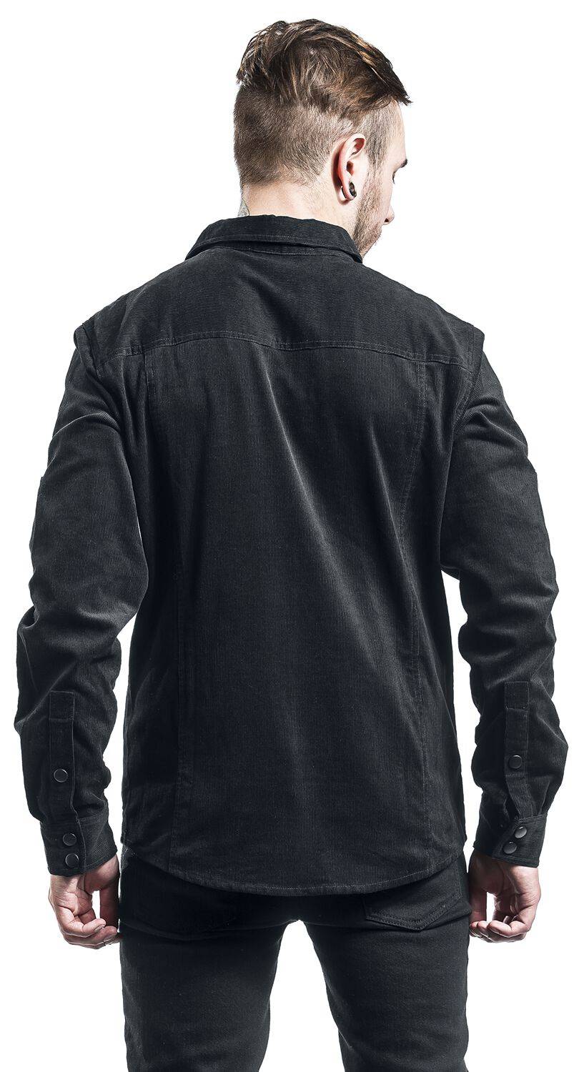 EMP Langarmhemd Schwarz Von Black Premium By EMP