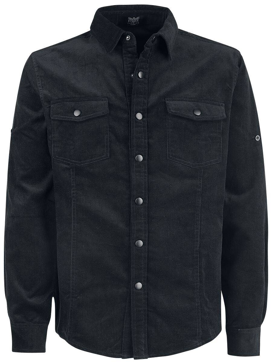 EMP Langarmhemd schwarz von Black Premium by EMP