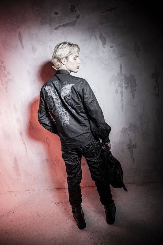 EMP Langarmhemd Schwarz Von Gothicana By EMP