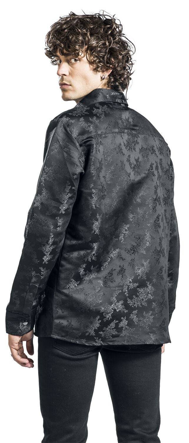 EMP Langarmhemd Schwarz Von Gothicana By EMP