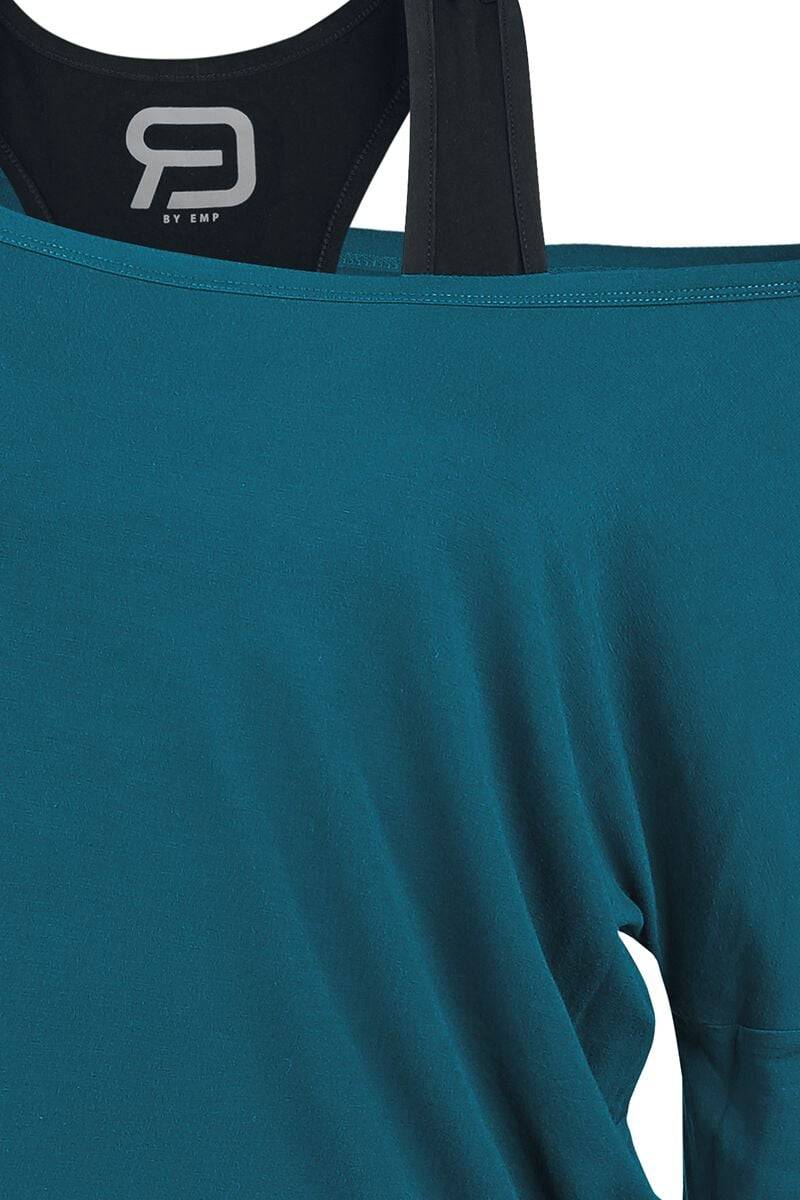 EMP Langarmshirt Blau Von RED By EMP