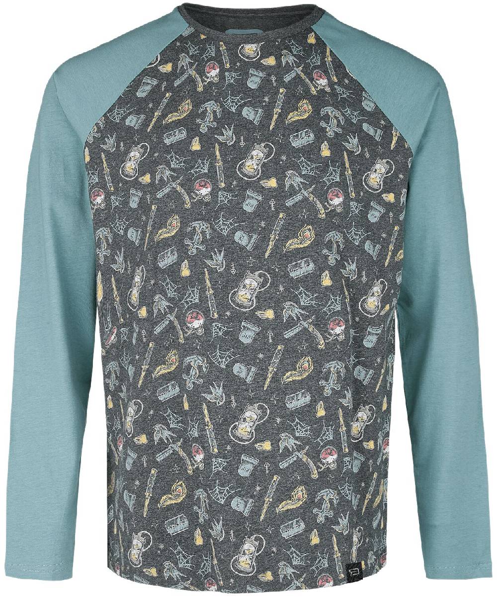 EMP Langarmshirt blau von RED by EMP