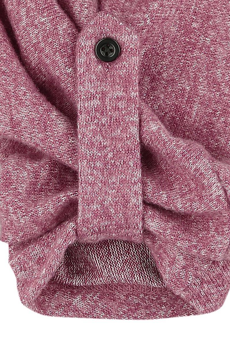 EMP Langarmshirt Bordeaux/schwarz Von RED By EMP