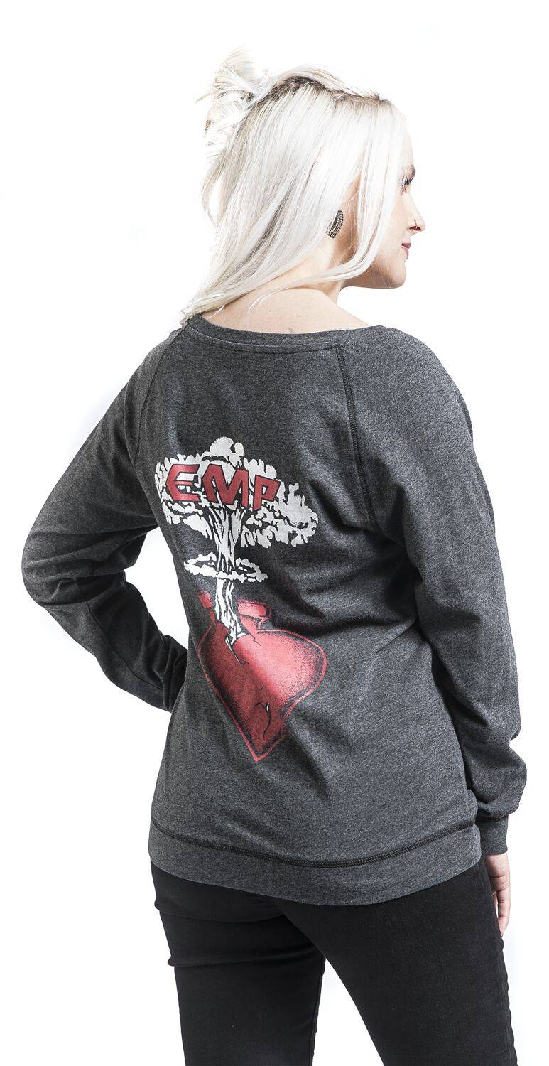 EMP Langarmshirt Grau Von EMP Stage Collection