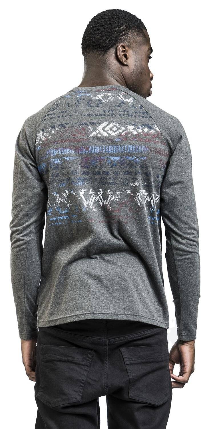 EMP Langarmshirt Grau Von RED By EMP