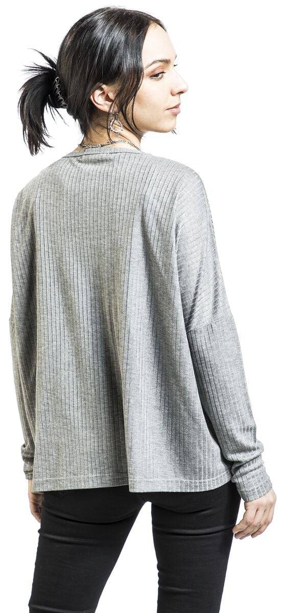 EMP Langarmshirt Grau Von RED By EMP