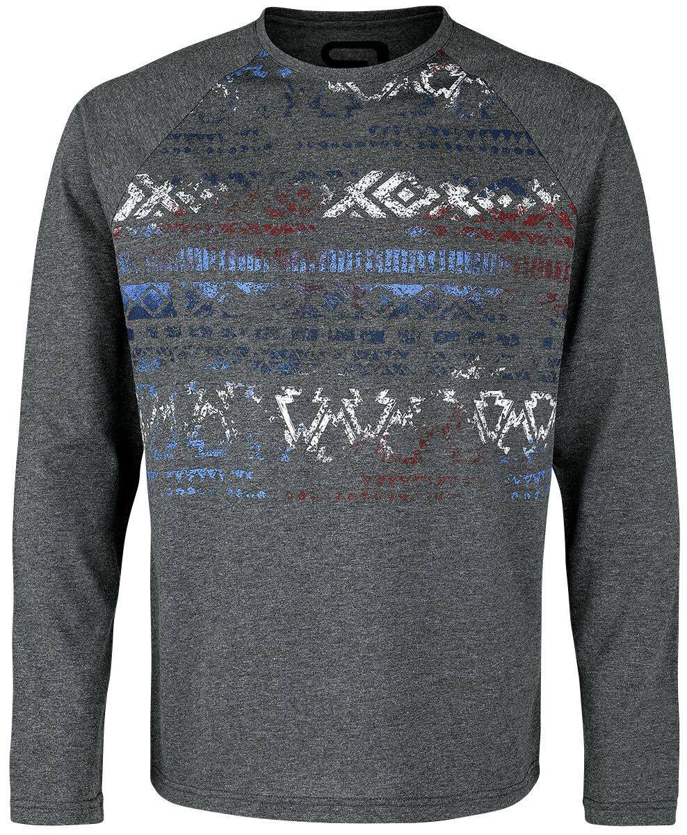 EMP Langarmshirt grau von RED by EMP