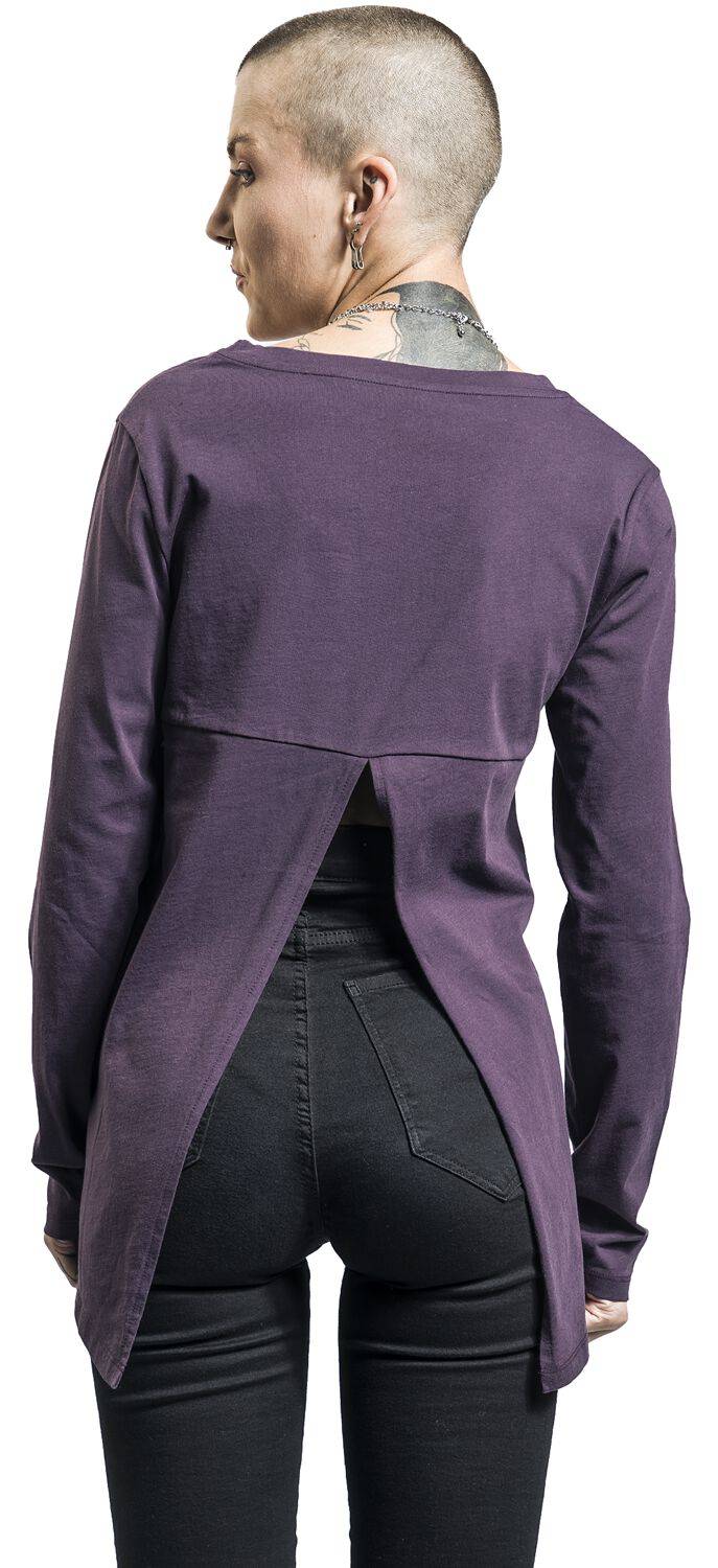EMP Langarmshirt Lila Von Full Volume By EMP