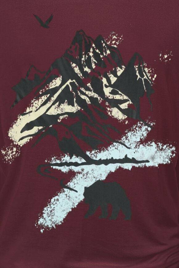 EMP Langarmshirt Rot Von RED By EMP