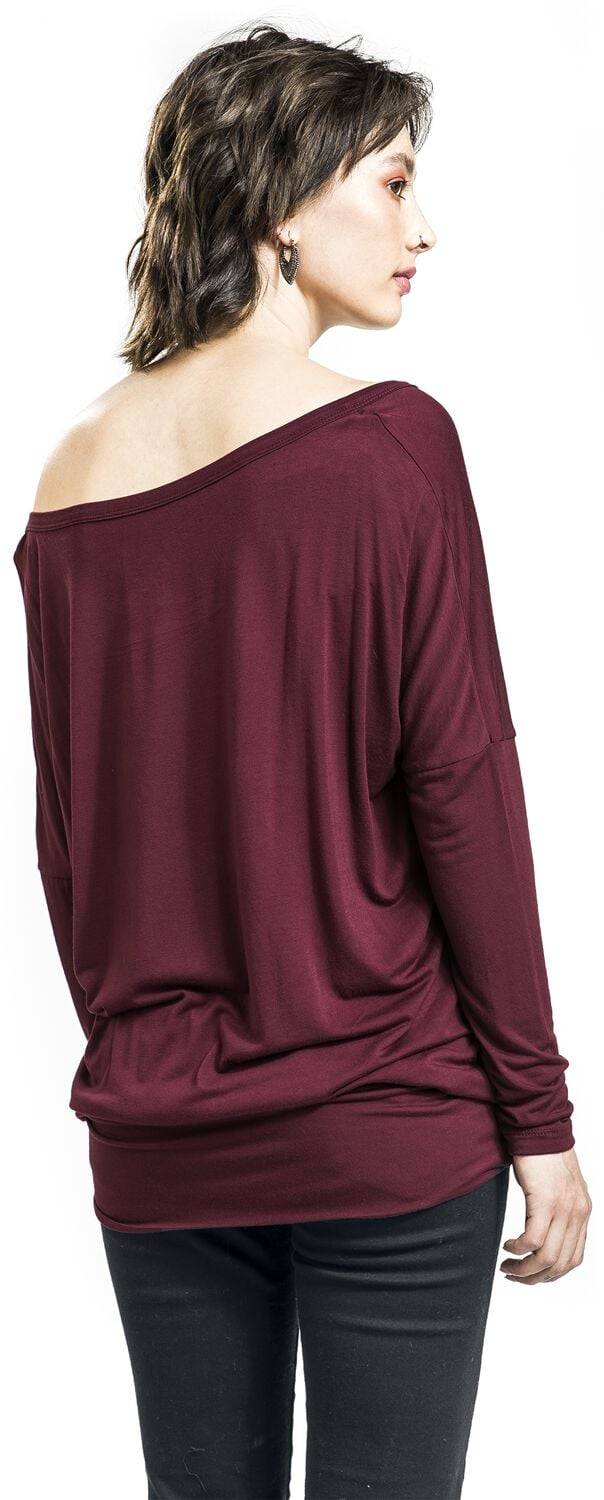 EMP Langarmshirt Rot Von RED By EMP