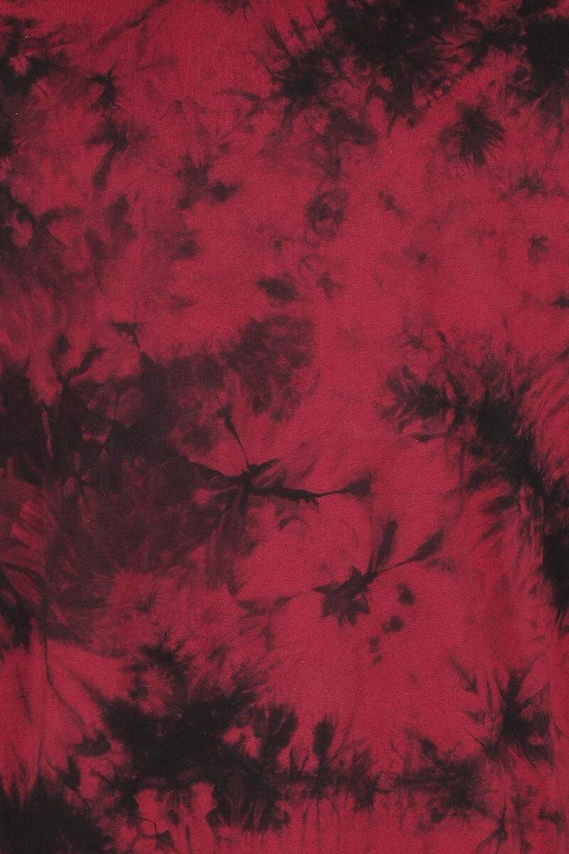 EMP Langarmshirt Schwarz/dunkelrot Von RED By EMP