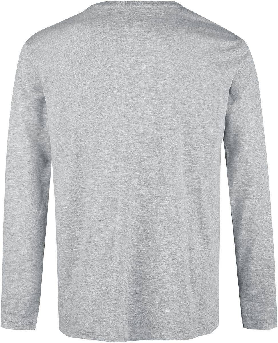 EMP Langarmshirt Schwarz/grau Von RED By EMP