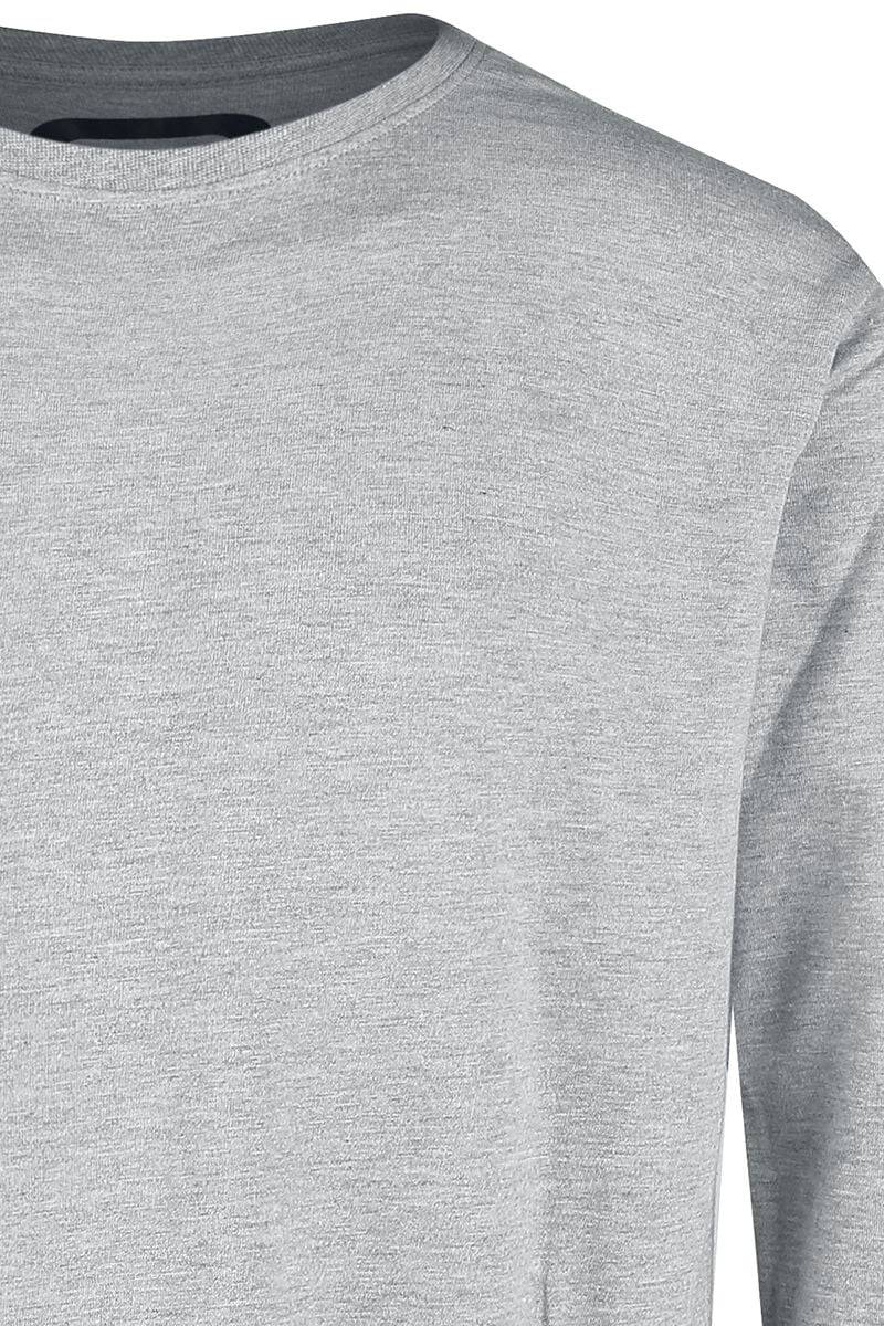 EMP Langarmshirt Schwarz/grau Von RED By EMP