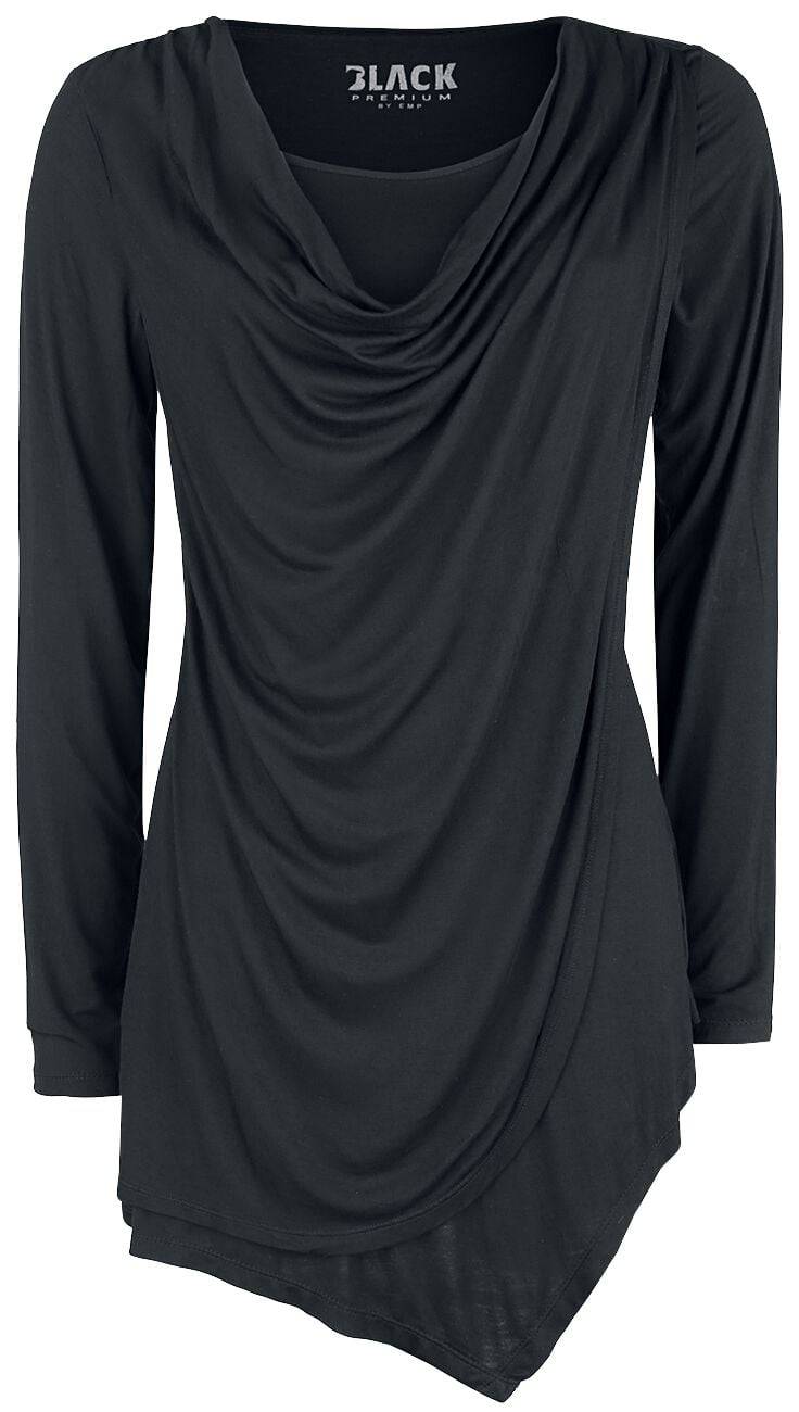 EMP Langarmshirt schwarz von Black Premium by EMP