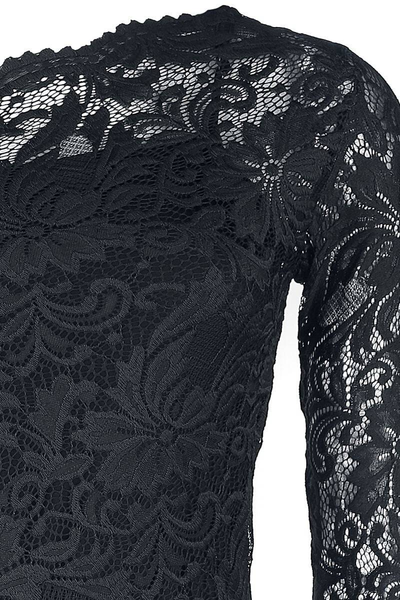 EMP Langarmshirt Schwarz Von Black Premium By EMP