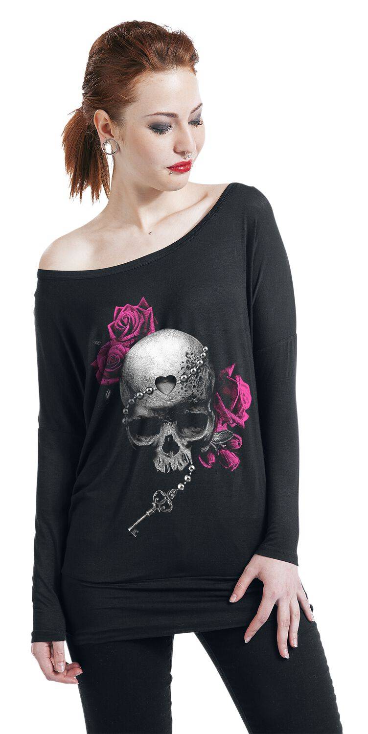 EMP Langarmshirt Schwarz Von Black Premium By EMP