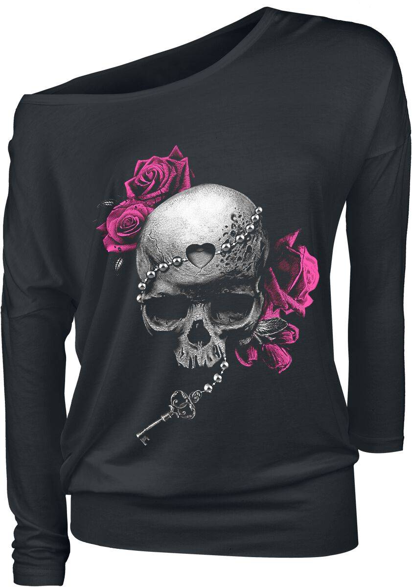 EMP Langarmshirt schwarz von Black Premium by EMP