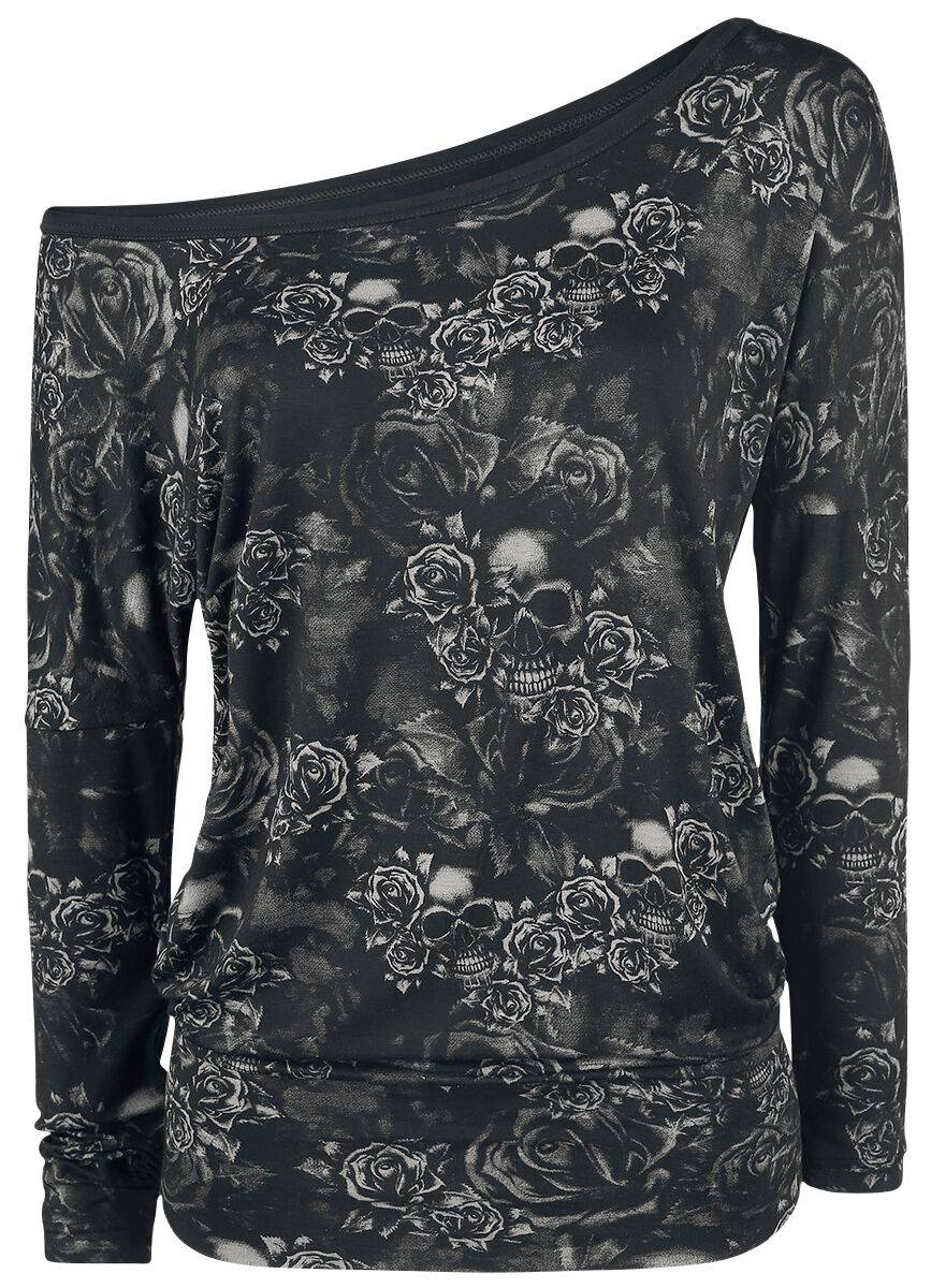 EMP Langarmshirt schwarz von Black Premium by EMP