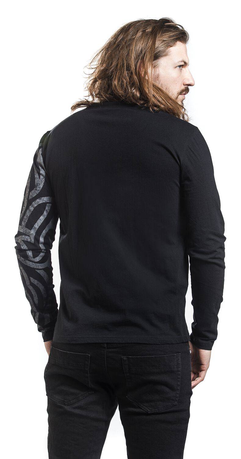 EMP Langarmshirt Schwarz Von Black Premium By EMP