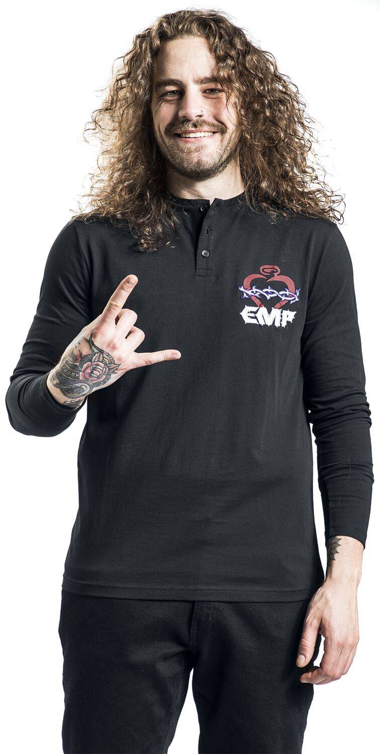 EMP Langarmshirt Schwarz Von EMP Stage Collection