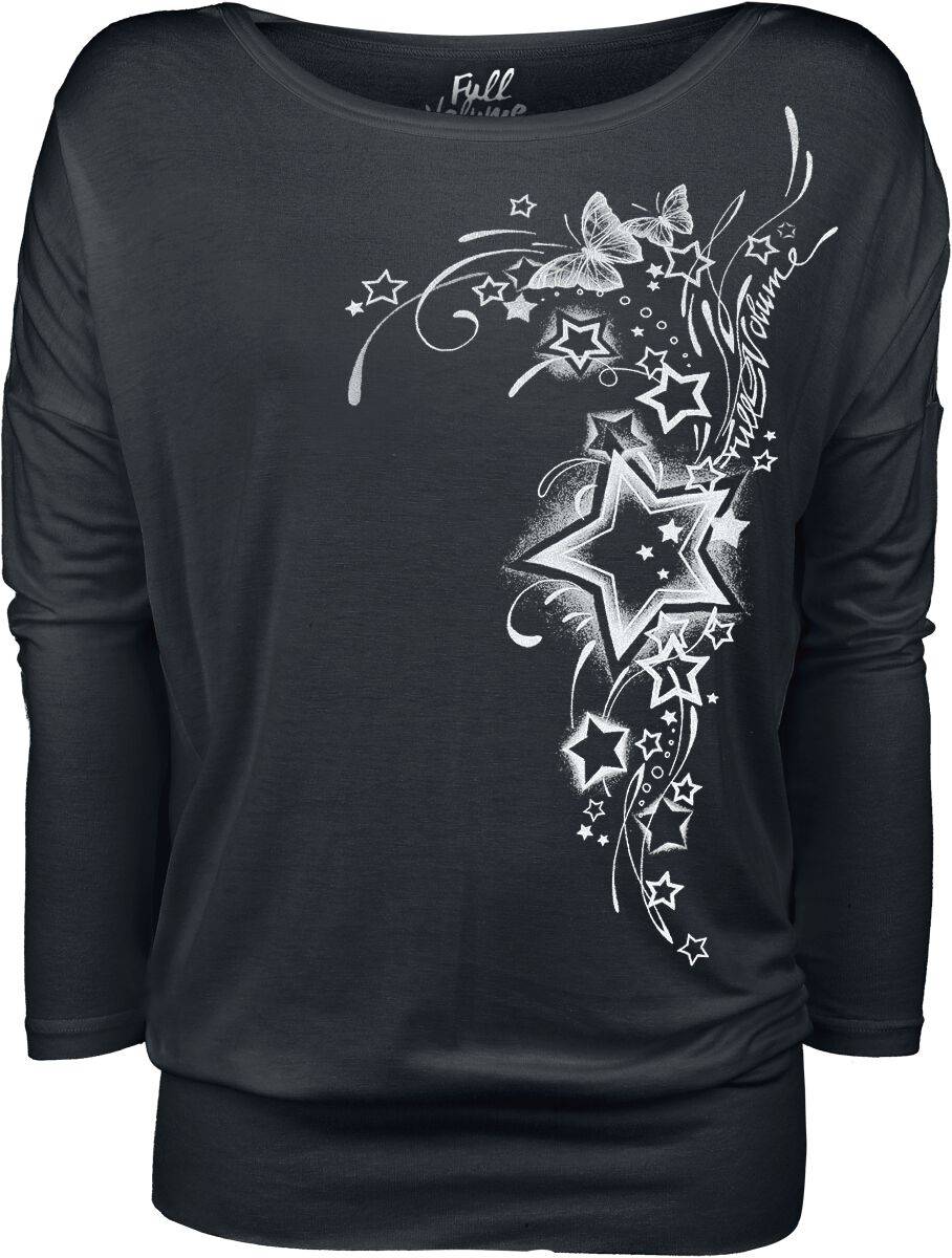 EMP Langarmshirt Schwarz Von Full Volume By EMP