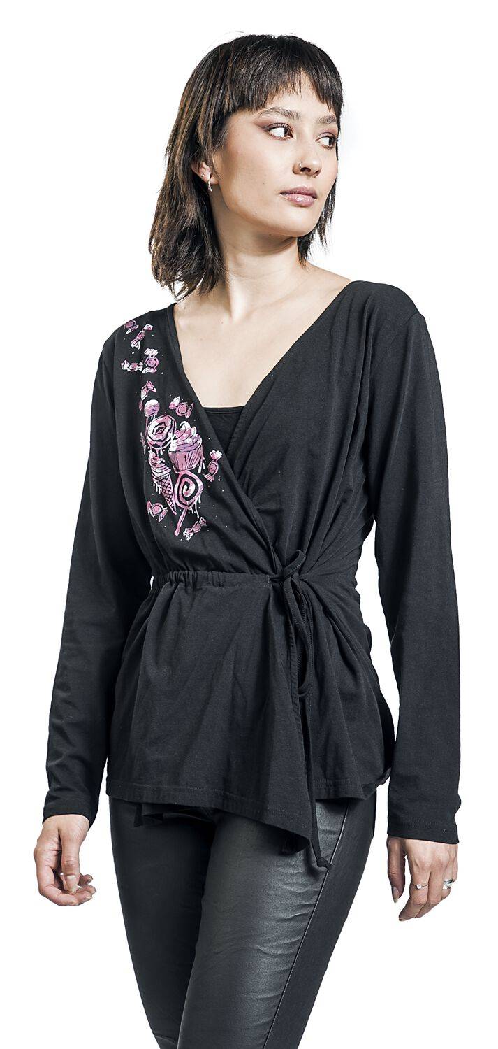 EMP Langarmshirt Schwarz Von Full Volume By EMP