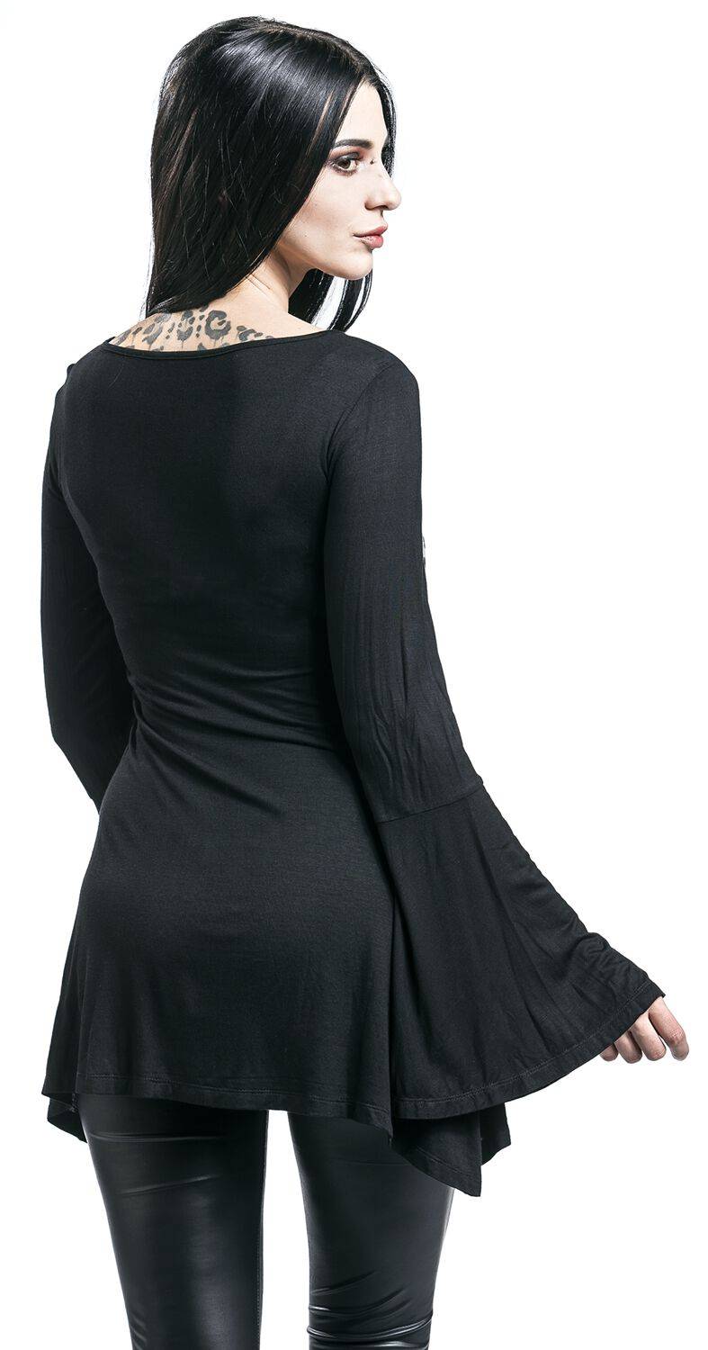 EMP Langarmshirt Schwarz Von Gothicana By EMP