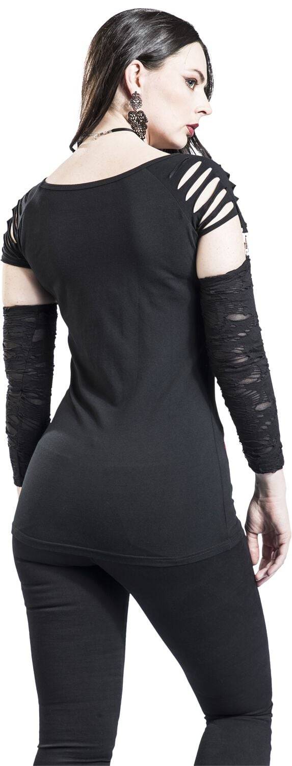 EMP Langarmshirt Schwarz Von Gothicana By EMP
