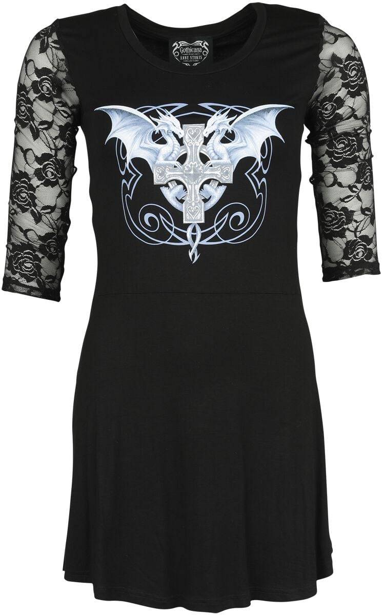 EMP Langarmshirt schwarz von Gothicana by EMP