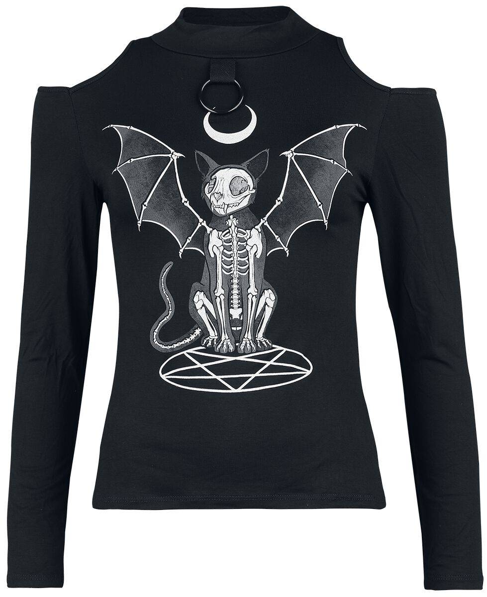 EMP Langarmshirt schwarz von Gothicana by EMP