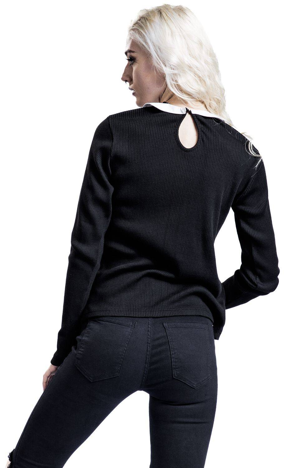 EMP Langarmshirt Schwarz Von Gothicana By EMP