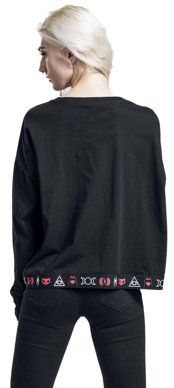 EMP Langarmshirt Schwarz Von Gothicana By EMP