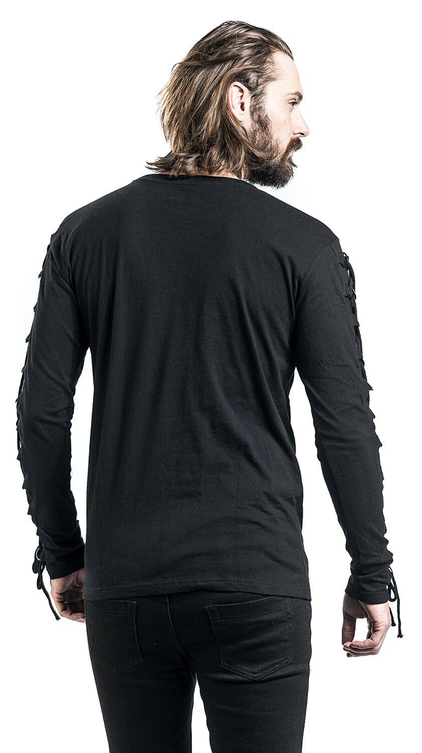 EMP Langarmshirt Schwarz Von Gothicana By EMP