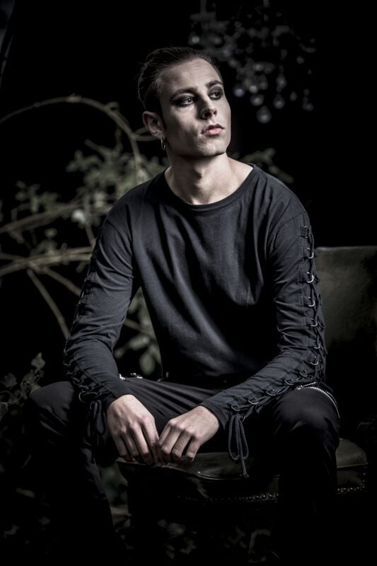 EMP Langarmshirt Schwarz Von Gothicana By EMP