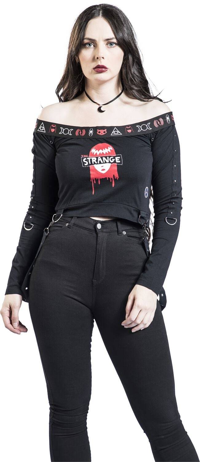 EMP Langarmshirt Schwarz Von Gothicana By EMP