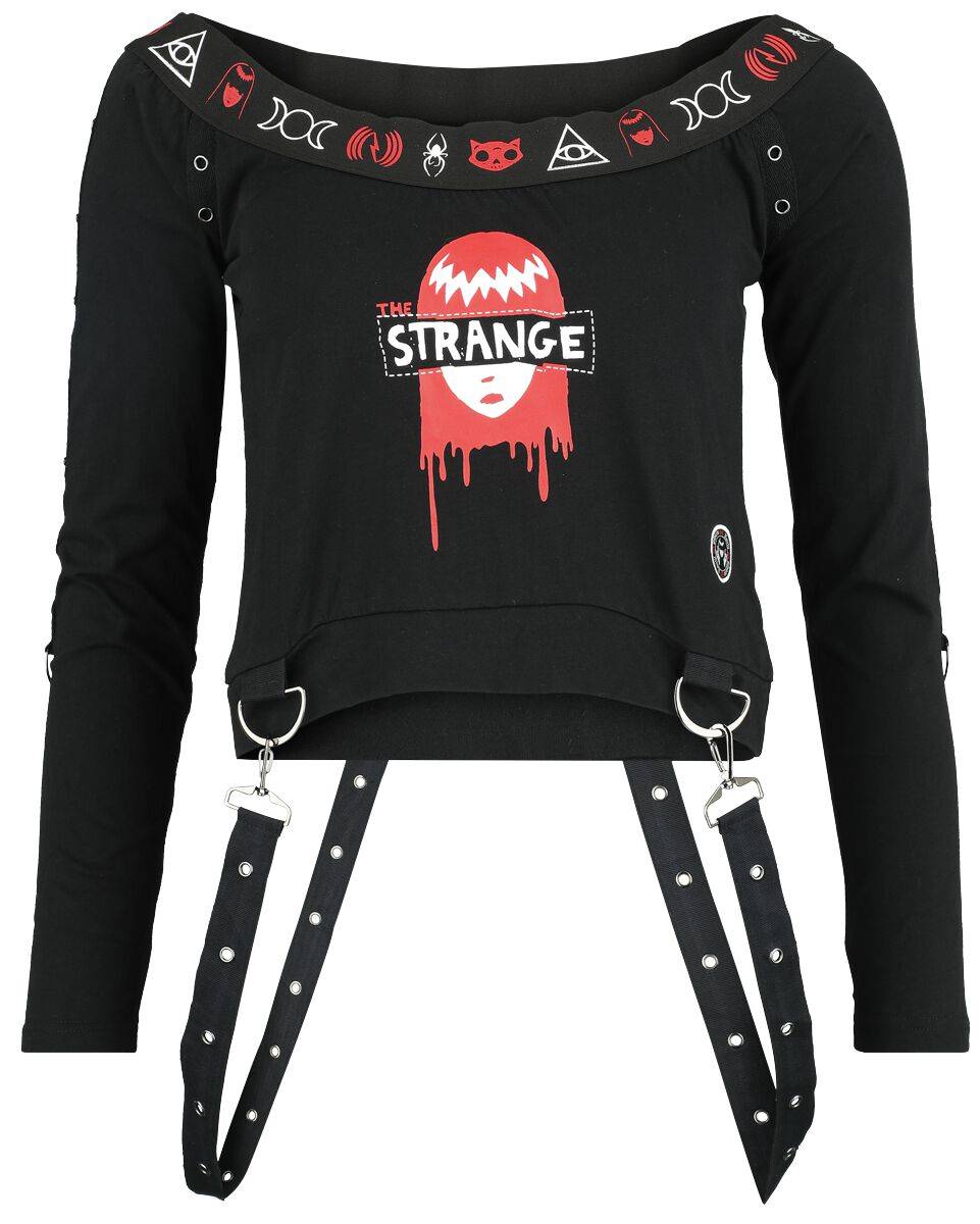 EMP Langarmshirt schwarz von Gothicana by EMP