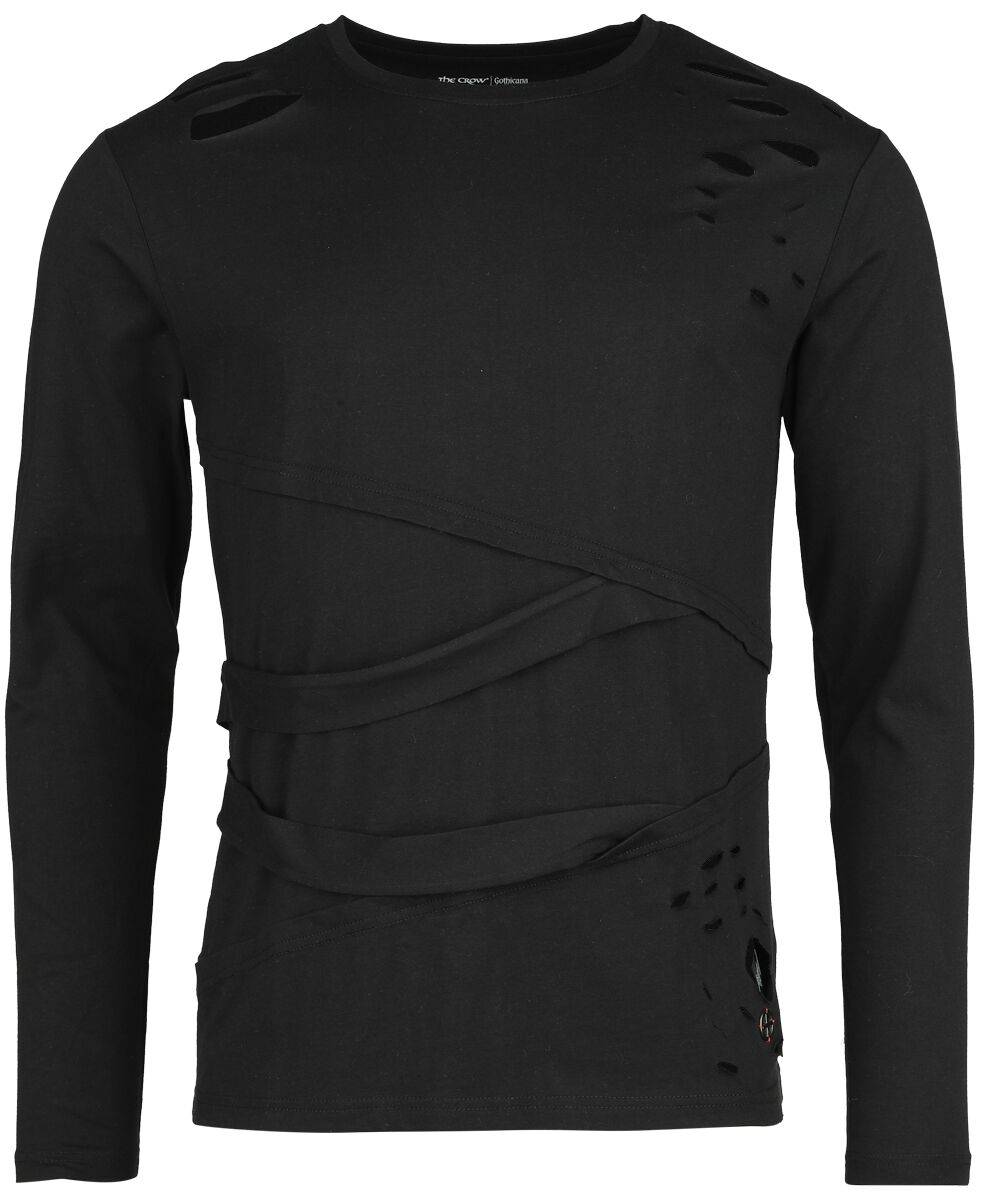 EMP Langarmshirt schwarz von Gothicana by EMP
