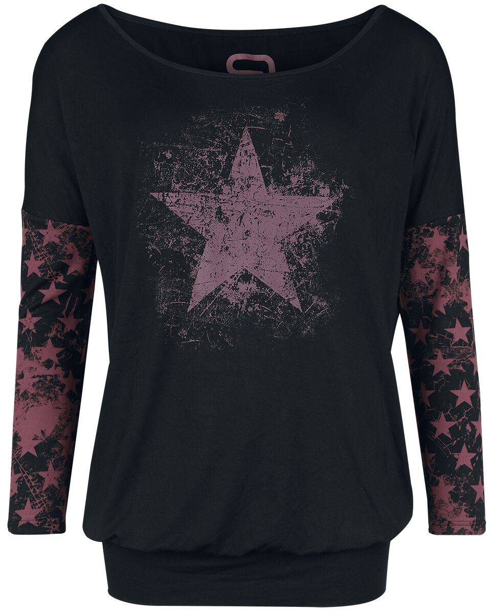 EMP Langarmshirt Schwarz Von RED By EMP