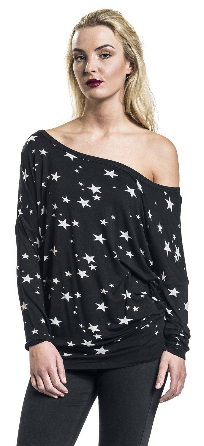 EMP Langarmshirt Schwarz Von RED By EMP