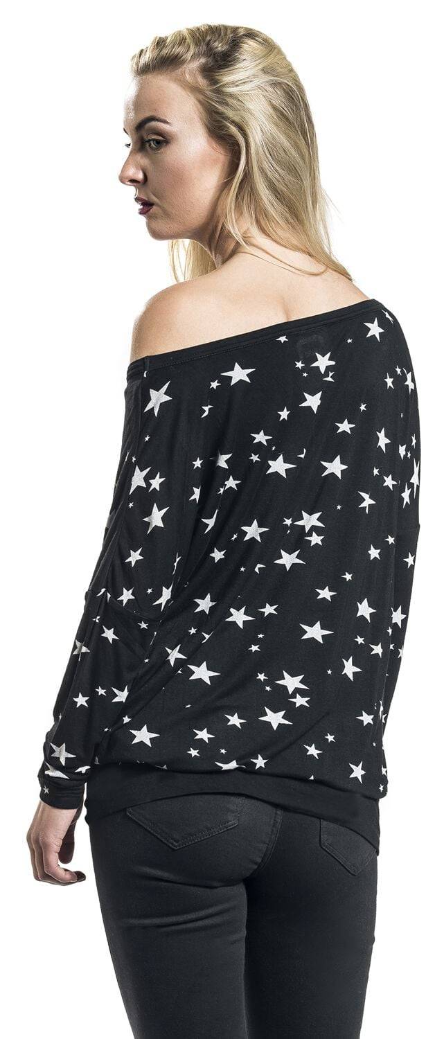 EMP Langarmshirt Schwarz Von RED By EMP