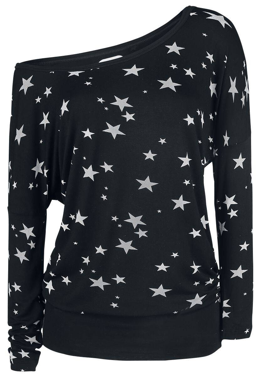 EMP Langarmshirt schwarz von RED by EMP