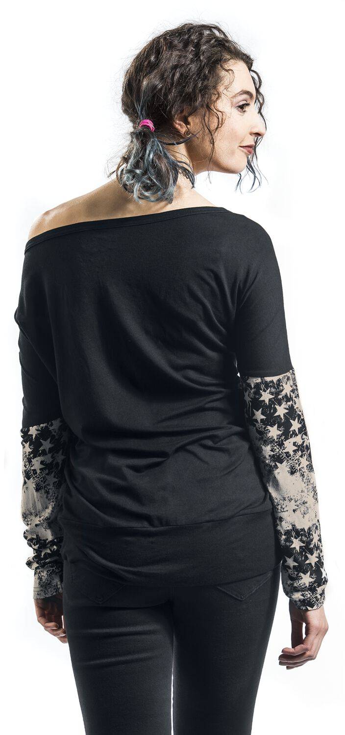 EMP Langarmshirt Schwarz Von RED By EMP