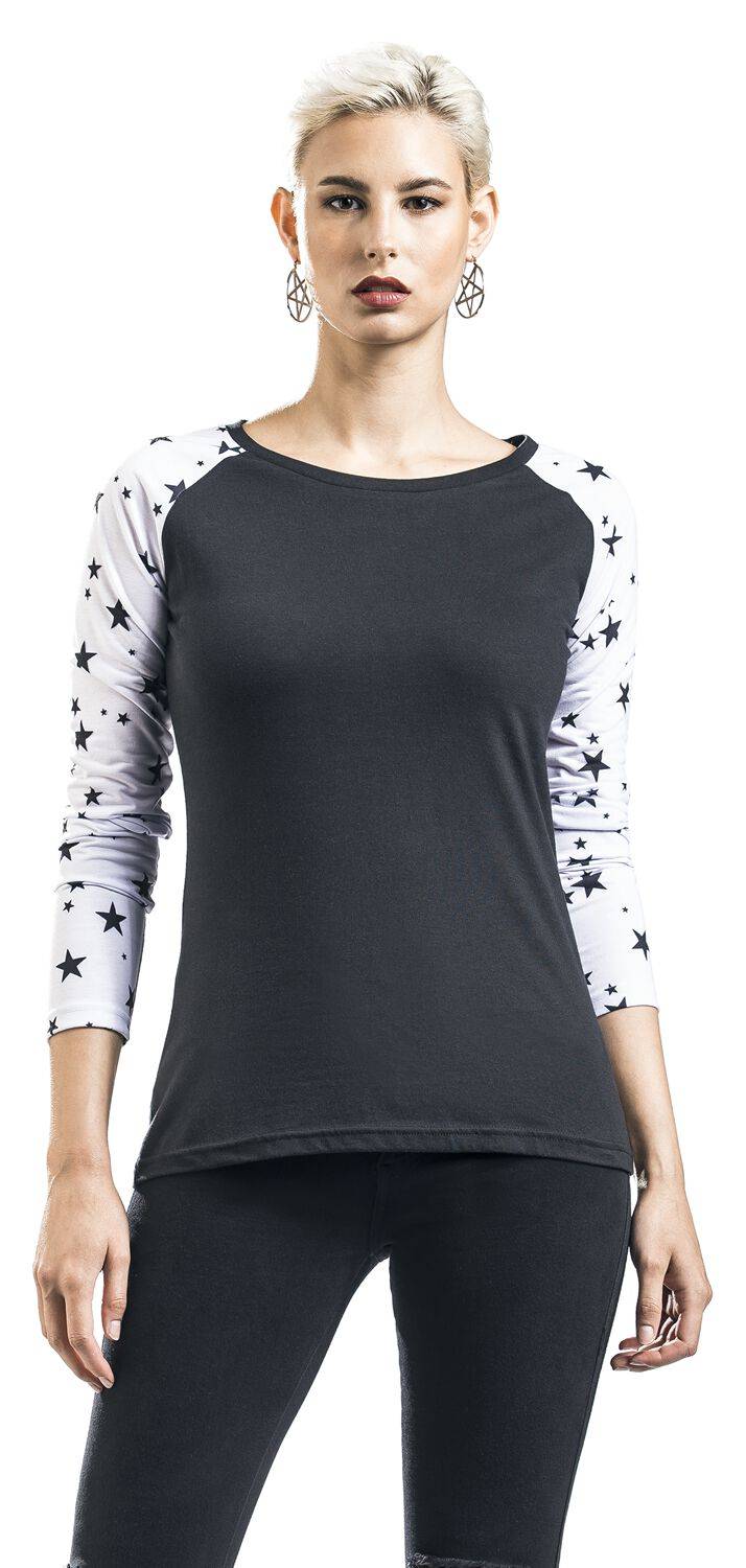 EMP Langarmshirt Schwarz Von RED By EMP