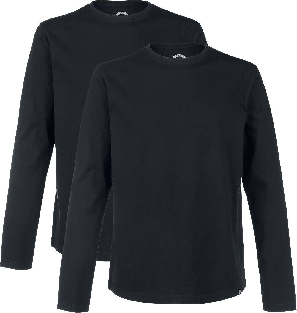 EMP Langarmshirt schwarz von RED by EMP